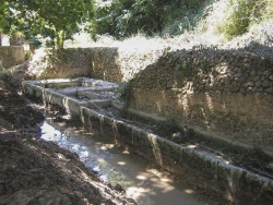 Restauració Safareigs La Bisbal - Abans